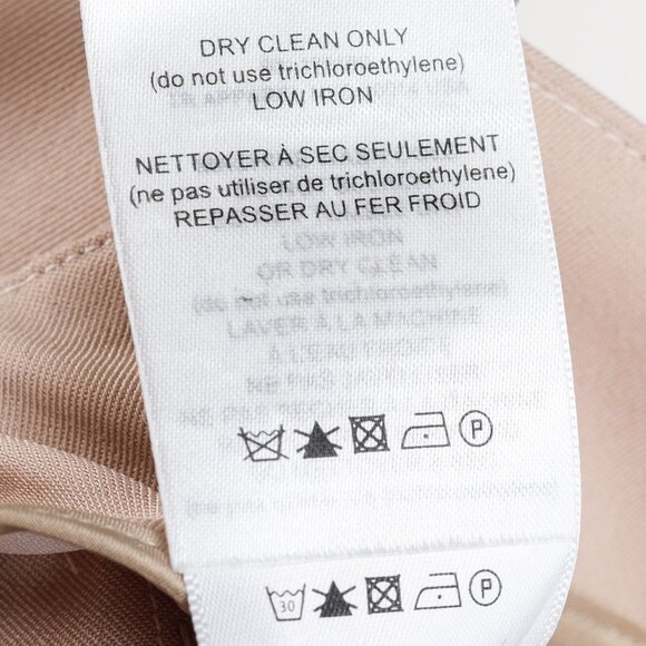 The Row Nude Stretch Twill Topstitched Pants - Picture 10 of 10